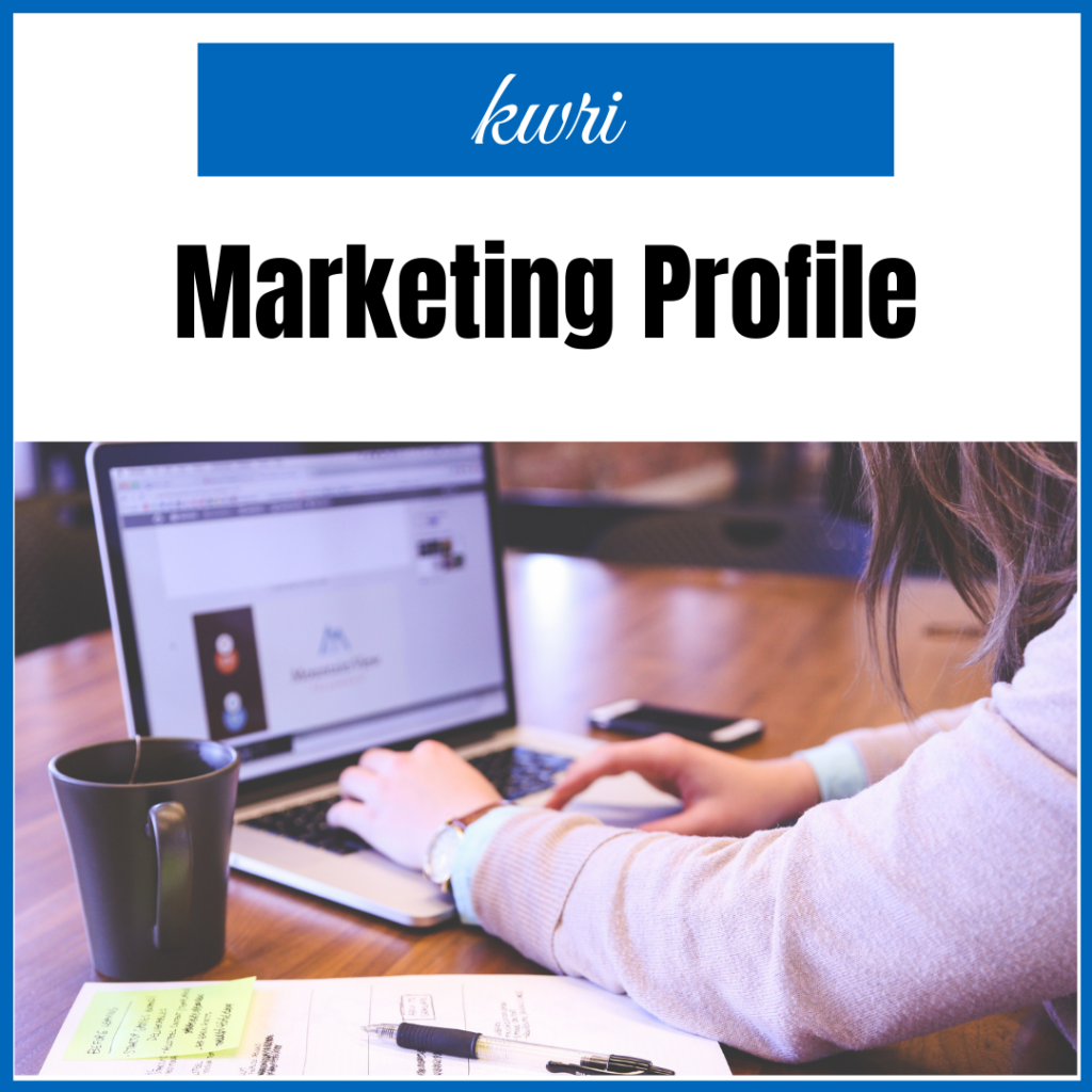 Setting up your marketing profile blog