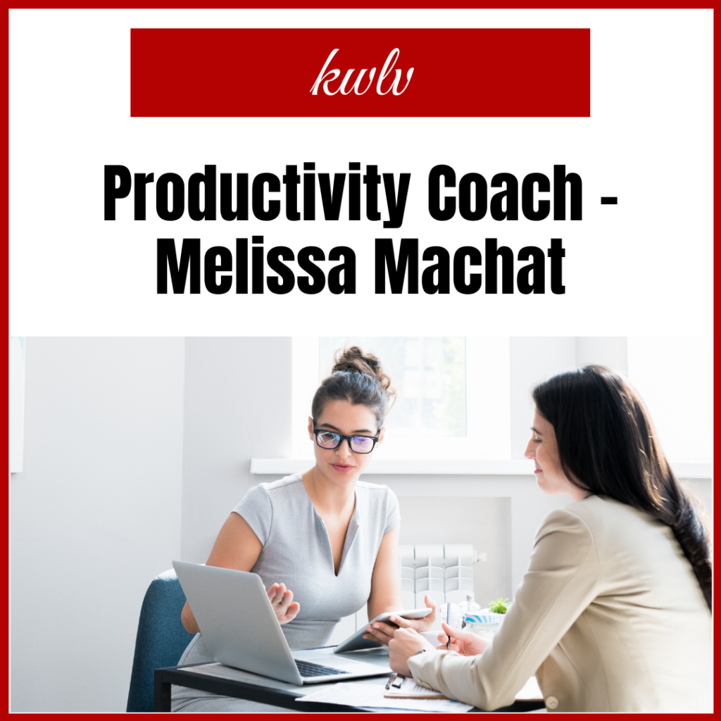 productivity coach melissa machat
